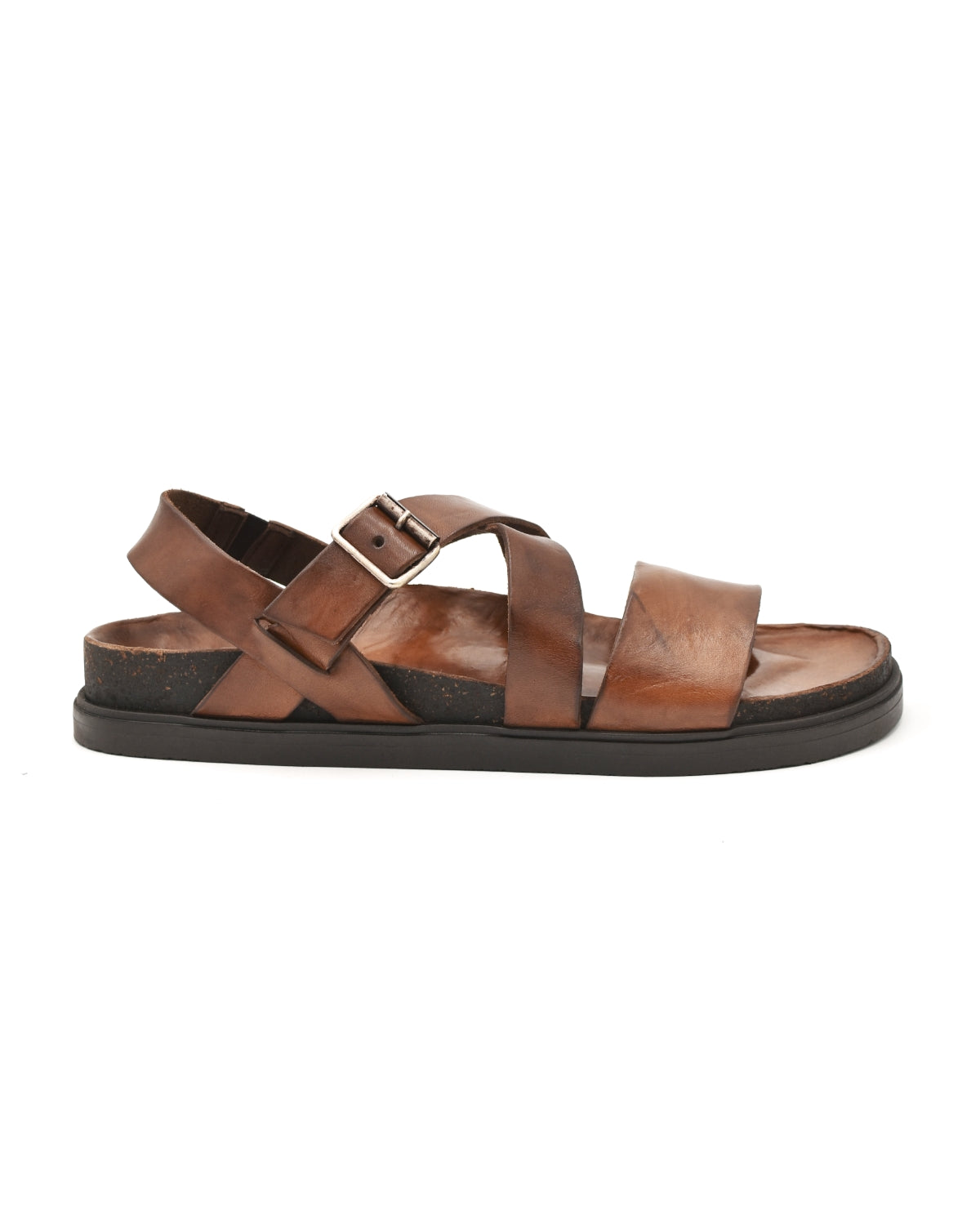 Brador Kim Sandal in Washed Brown (Men's)