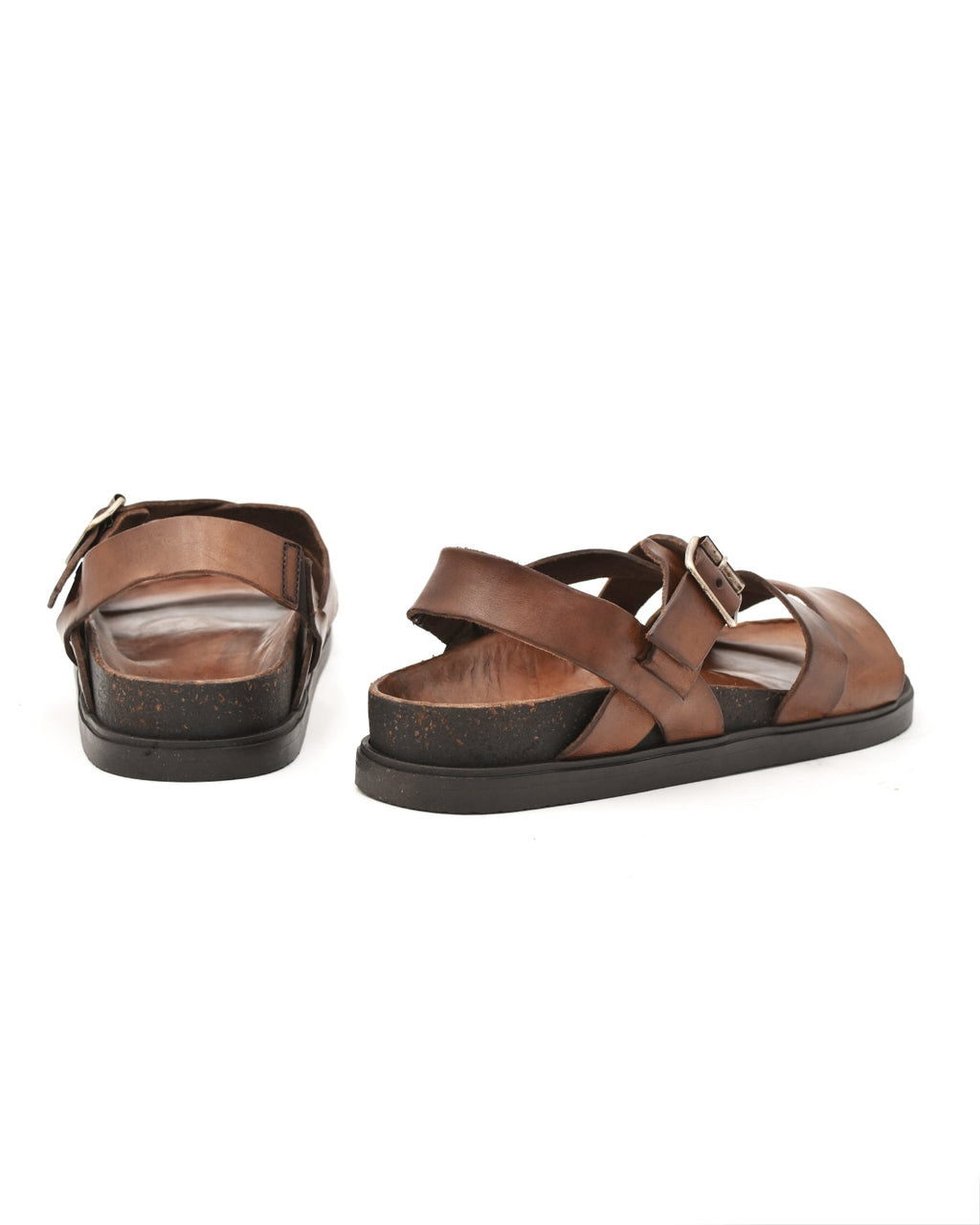 Brador Kim Sandal in Washed Brown (Men's)