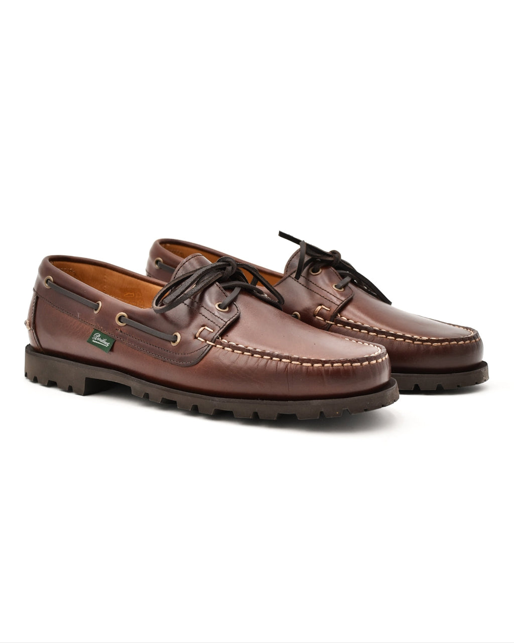 Paraboot Malo Lugged Boat Shoe in Ecorce