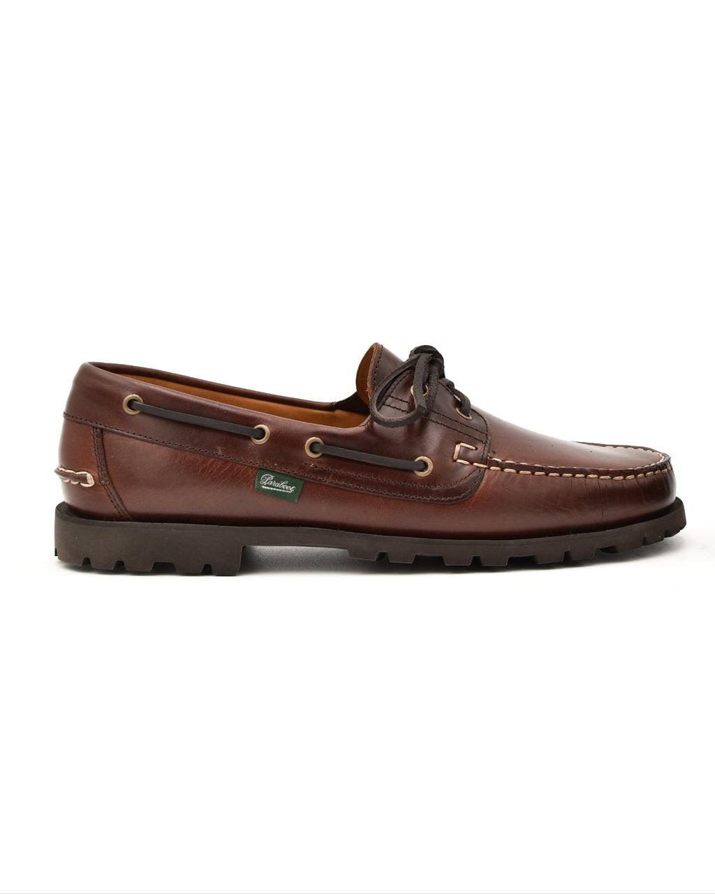 Paraboot Malo Lugged Boat Shoe in Ecorce